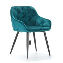 Krzesło tapicerowane PICADO blue