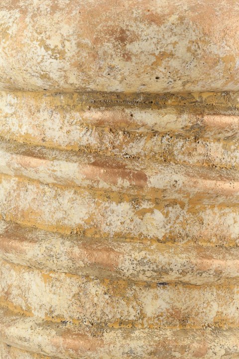PTMD_Doniczka ZERO SWIRL- XL krem