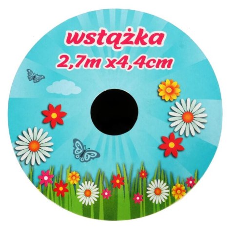 Niebieska Wstążka Dekoracyjna 2,7m - Wielkanoc i Wiosna
