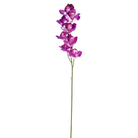Storczyk Dekoracyjny Fioletowy 98 cm - Realistyczny Kwiat Ozdobny