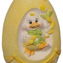 WAZON CERAMICZNY Z KACZUSZKĄ 17CM