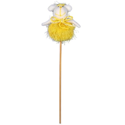 Żółta Figurka Owcy o Wysokości 25 cm