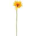 GERBERA KWIAT POJEDYNCZY 70 cm KOLOR ŻÓŁTY