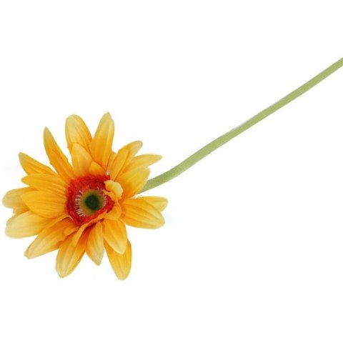 GERBERA KWIAT POJEDYNCZY 70 cm KOLOR ŻÓŁTY