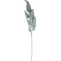 Gałązka brokatowa niebieska 78 cm