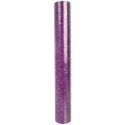 ORGANZA FIOLETOWA Z NADRUKIEM BROKATOWYM 0,50 x 10 m