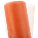 Pomarańczowa Organza do Dekoracji Florystycznych i Świątecznych, 12 cm x 9 m
