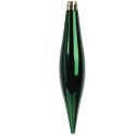 Zestaw 6 Eleganckich Plastikowych Bombek-Sopli 15 cm do Dekoracji Świątecznej