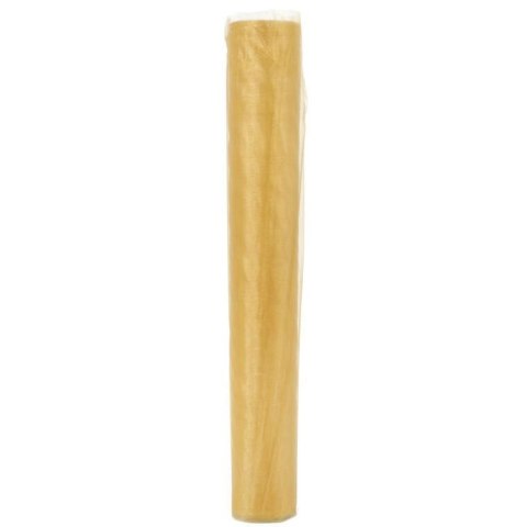 Złota Organza Dekoracyjna 36 cm na Szpuli - Element Ozdobny do Kompozycji Florystycznych i Dekoracji Świątecznych