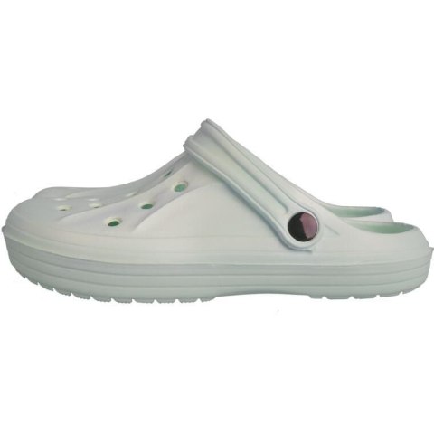 DAMSKIE KLAPKI ogrodowe/basenowe buty LEKKIE chodaki PIANKOWE ZIEL/36