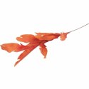 GAŁĄZKA LIŚCI OZDOBNYCH 112 CM KOLOR POMARAŃCZOWY