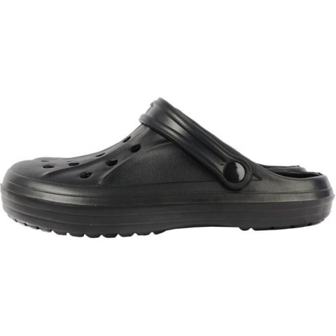 MĘSKIE KLAPKI ogrodowe/basenowe buty LEKKIE chodaki PIANKOWE CZARNE 40