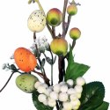 PIK Z JAJKAMI GAŁĄZKA WIELKANOCNA 26 CM POMARAŃCZOWA