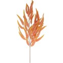 GAŁĄZKA LIŚCI PAPIRUSA 70 cm KOLOR POMARAŃCZOWY
