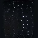 KURTYNA 200 LED ZASŁONA ŚWIETLNA LAMPKI ŚWIĘTA LAMPKA ŚWIĄTECZNA 2 x 1 m