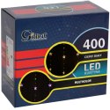 KURTYNA ŚWIETLNA 3X2M 50 GWIAZDEK OZDOBY ŚWIĄTECZNE LAMPKI 400 LED CIEPŁY BIAŁY/MULTICOLOR