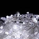 SOPLE 500 LED KURTYNA LAMPKI ZEWNĘTRZNE IP44 BIAŁE ZIMNE FLASH 15 M
