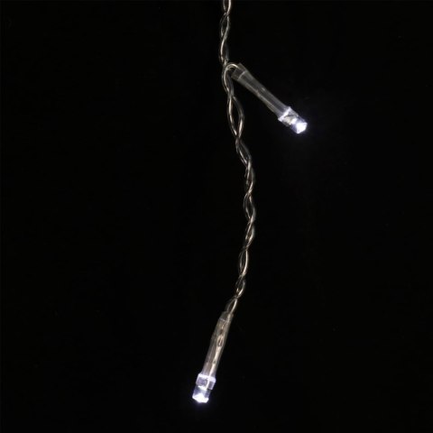 SOPLE 500 LED KURTYNA LAMPKI ZEWNĘTRZNE IP44 BIAŁE ZIMNE FLASH 15 M
