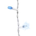 SOPLE 500 LED KURTYNA LAMPKI ZEWNĘTRZNE IP44 NIEBIESKA +FLASH ZIMNY BIAŁY 15 M