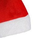 CZAPKA MIKOŁAJA PRZEBRANIE WELUROWA Z POMPONEM