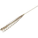 Gałązka metalizowana złota do dekoracji stroików sztuczna 72 cm