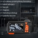 KAMERA INSPEKCYJNA IP67 ZOOM FHD 5,5mm WARSZTATOWA ENDOSKOPOWA DO RUR
