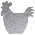 Figurka KURA filcowa dekoracja wiosenna na WIELKANOC 30cm