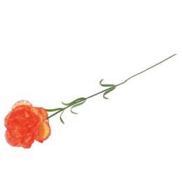 Goździk pojedynka w kolorze pomarańczowym 54 cm
