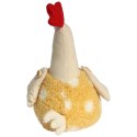 KOGUT OZDOBA Z MATERIAŁU KOGUT FOLKLOR WIELKANOC ŻÓŁTY 25 CM