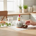 Kurka pluszowa zawieszka Ozdoba Wielkanocna Figurka 11 cm żółta