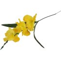 Sztuczny kwiat Gladiola w kolorze żółtym, 54 cm