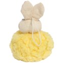 Zając pluszowy zawieszka Ozdoba Wielkanocna Figurka 11 cm żółta