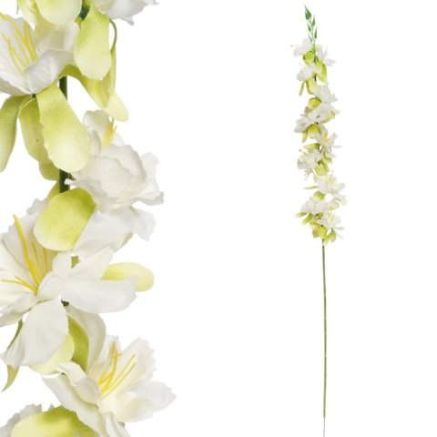 Gałązka kwiatów owocowych - wiśnia 76 cm biała