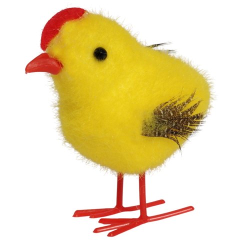 KURCZAK 8CM KURCZACZEK WIELKANOCNY ŻÓŁTO BRĄZOWY KACZUSZKA KURKA