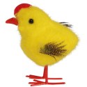 KURCZAK 8CM KURCZACZEK WIELKANOCNY ŻÓŁTO BRĄZOWY KACZUSZKA KURKA