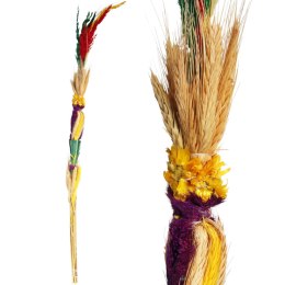 Palma wielkanocna - rękodzieło z suszu Niedziela palmowa 86 cm III
