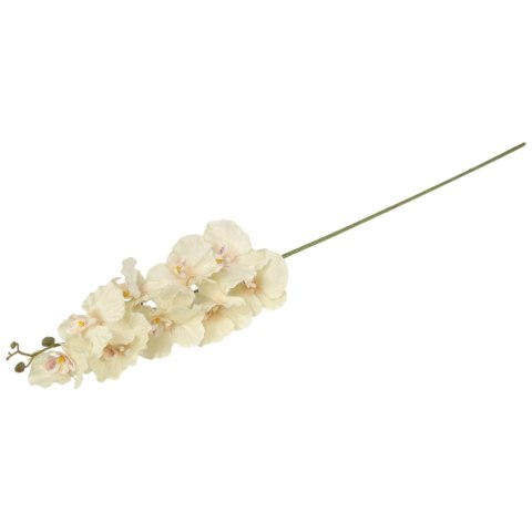 STORCZYK ORCHIDEA GAŁĄZKA 9 KWIATÓW 105 CM KREMOWA