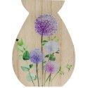 ZAJĄCZEK ZAJĄC DREWNIANY KRÓLIK WIELKANOCNY z dekoracją 20 CM