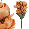 BUKIET MAGNOLII sztuczne kwiaty do wazonu KOMPOZYCJA czerwony 37 cm
