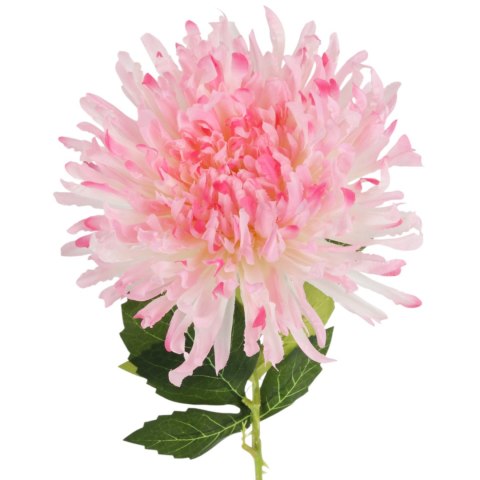 CHRYZANTEMA KWIAT SZTUCZNY do wazonu bordowa 64 cm