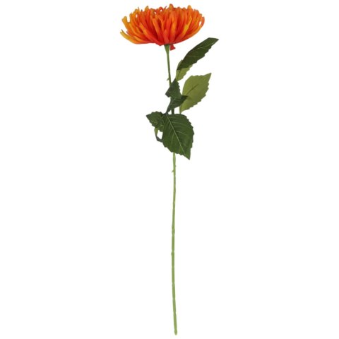 CHRYZANTEMA KWIAT SZTUCZNY do wazonu żółta 64 cm