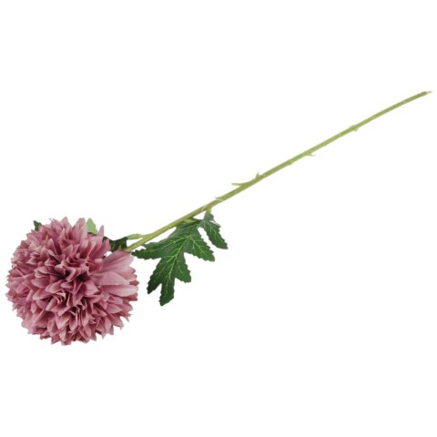 CHRYZANTEMA sztuczny kwiat do wazonu fioletowa 50 cm