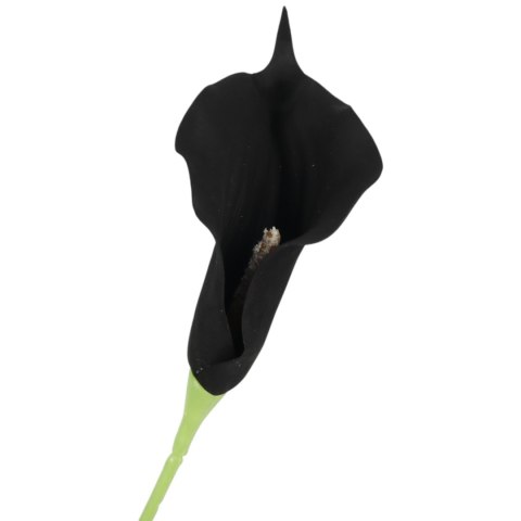 KALIA CALLA SILIKON GAŁĄZKA SZTUCZNA czarna 67 cm