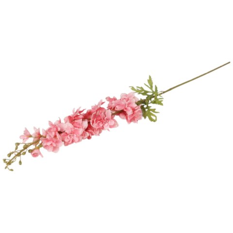 OSTRÓŻKA DELPHINIUM sztuczne kwiaty do wazonu różowa 106 cm