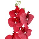 STORCZYK sztuczne kwiaty do wazonu GAŁĄZKA ORCHIDEA czerwona 100 cm