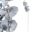 STORCZYK sztuczne kwiaty do wazonu GAŁĄZKA ORCHIDEA niebieska 100 cm
