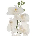 STORCZYK sztuczne kwiaty do wazonu GAŁĄZKA ORCHIDEI biała 100 cm