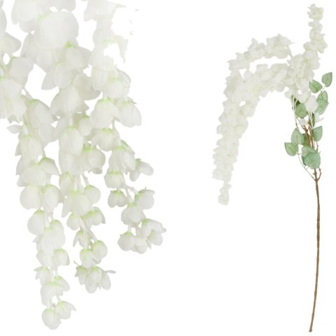 Wisteria Sztuczne Kwiaty Girlanda Glicynia Kwiaty Wiszące Balkon Taras Ślub biała
