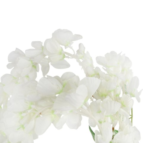 Wisteria Sztuczne Kwiaty Girlanda Glicynia Kwiaty Wiszące Balkon Taras Ślub biała