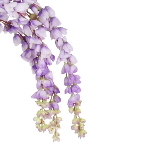 Wisteria Sztuczne Kwiaty Girlanda Glicynia Kwiaty Wiszące Balkon Taras Ślub pomarańczowa